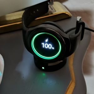 Dark grey Samsung Gear S2 watch